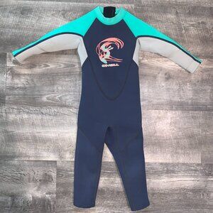 O'Neill Toddler Reactor-2 2mm Back Zip Full Wetsuit